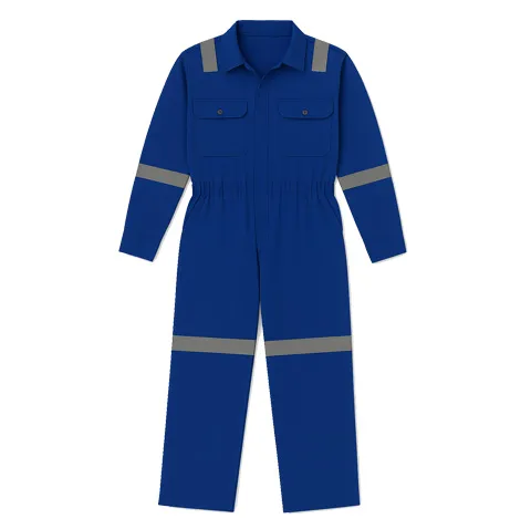 Light Weight FR/AR Coverall with Silver Reflective Strips