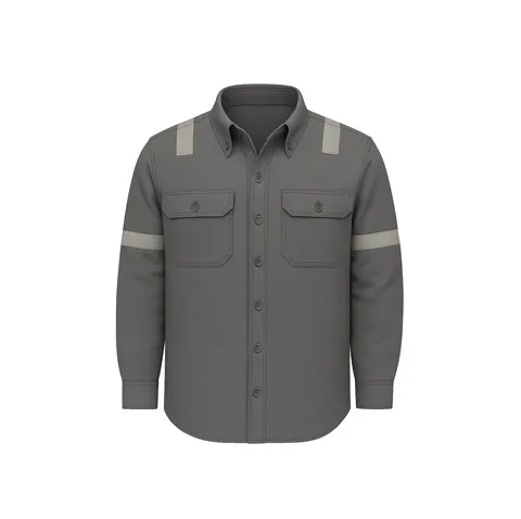 Light Weight IFR Silver Reflective Strip Work Shirt
