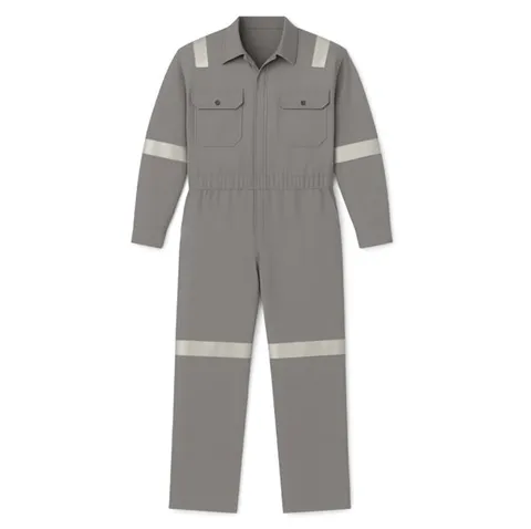 Lightweight IFR Coverall with Silver Reflective Strips