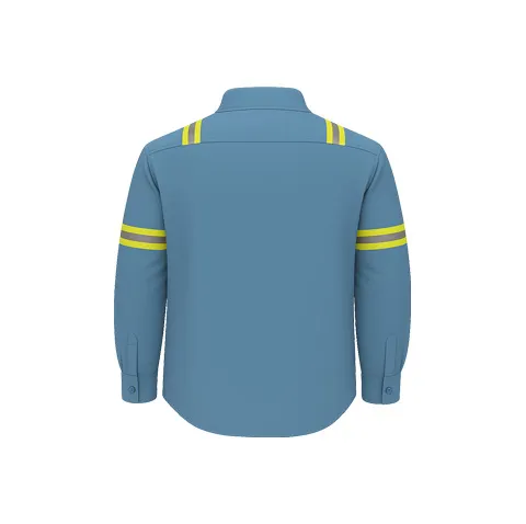 Midweight Flame-resistant Enhanced Visibility Work Shirt