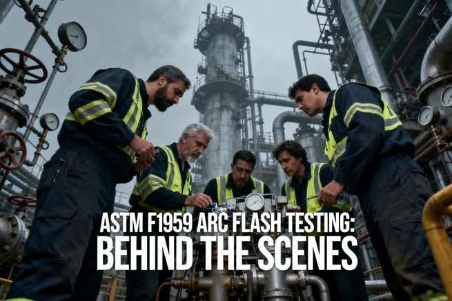 ASTM F1959 ARC FLASH TESTING: BEHIND THE SCENES