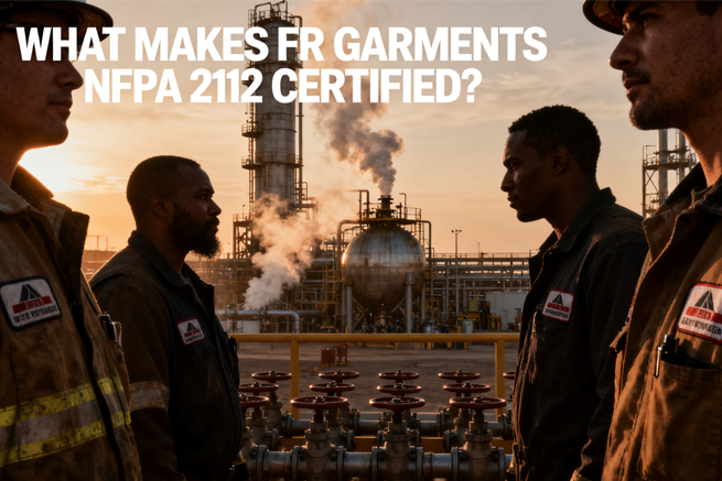 WHAT MAKES FR GARMENTS NFPA 2112 CERTIFIED